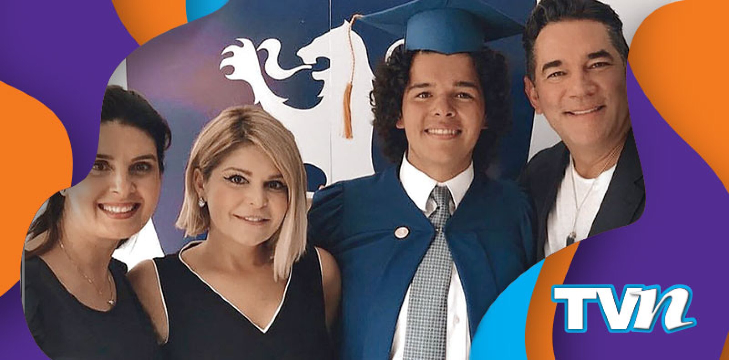 Eduardo Santamarina y su familia