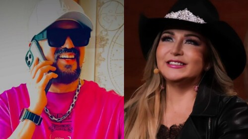 Cruz Martínez y Alicia Villarreal