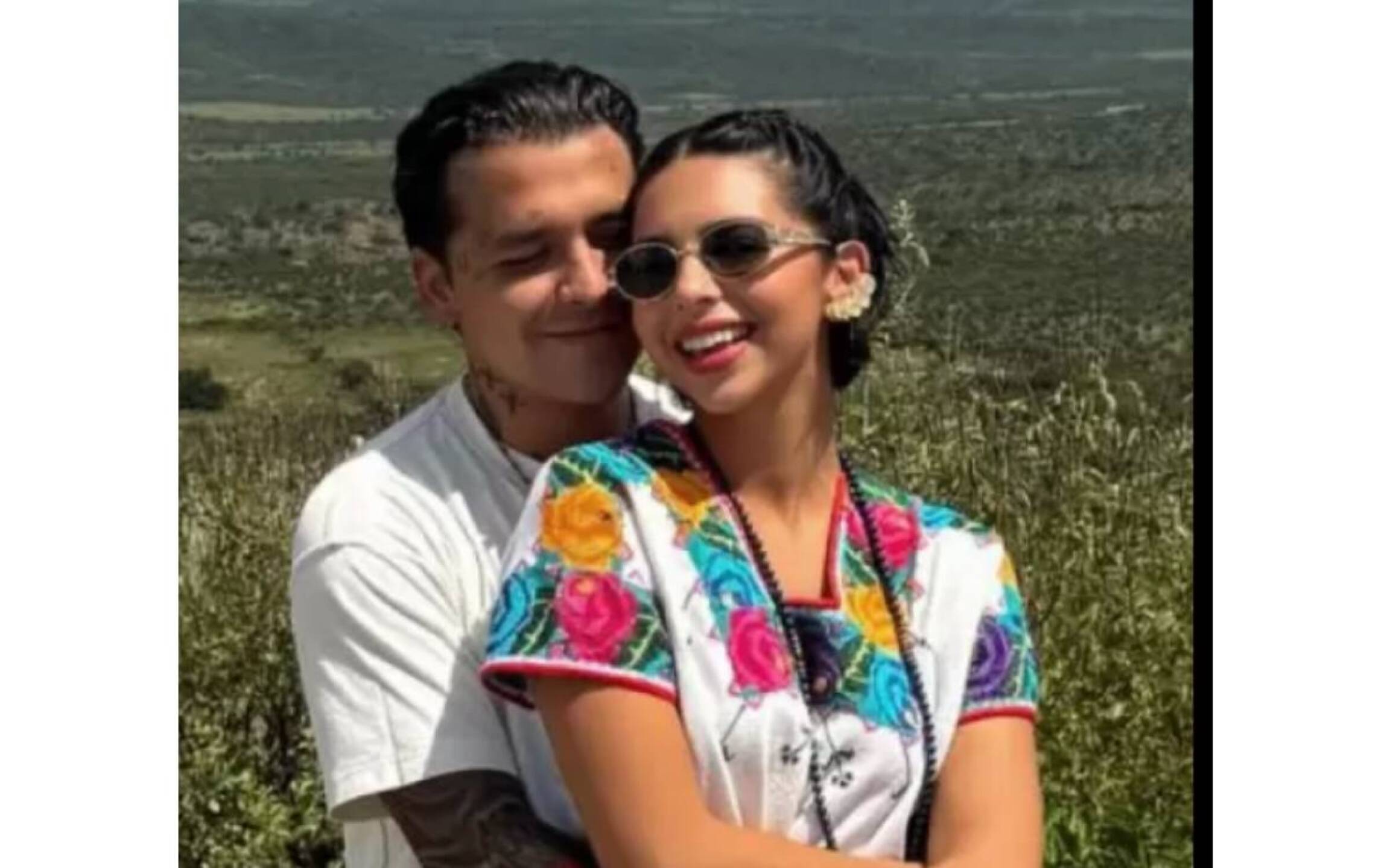 Christian Nodal y Ángela Aguilar