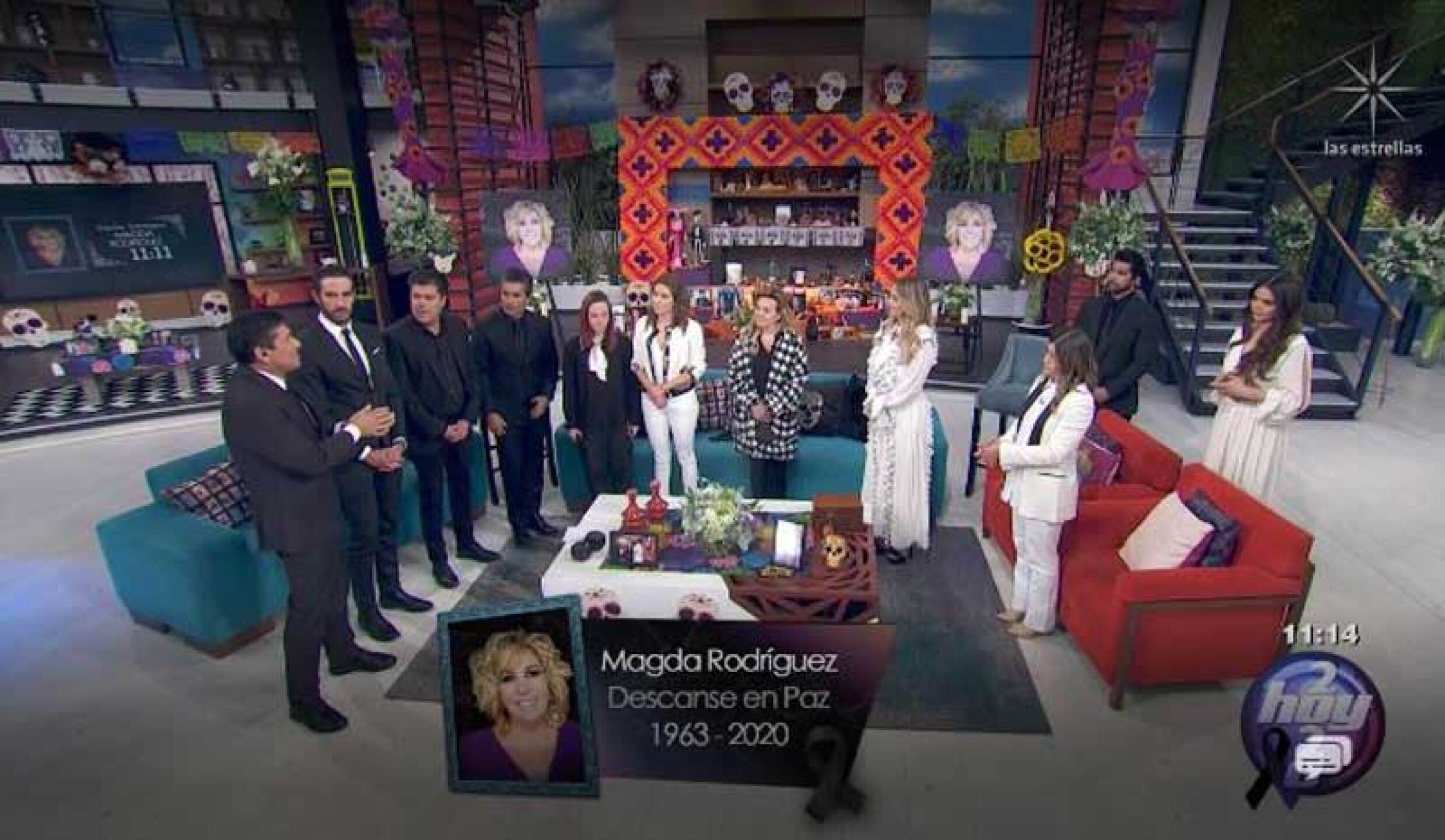 Homenaje a Magda Rodríguez en 'Hoy'.