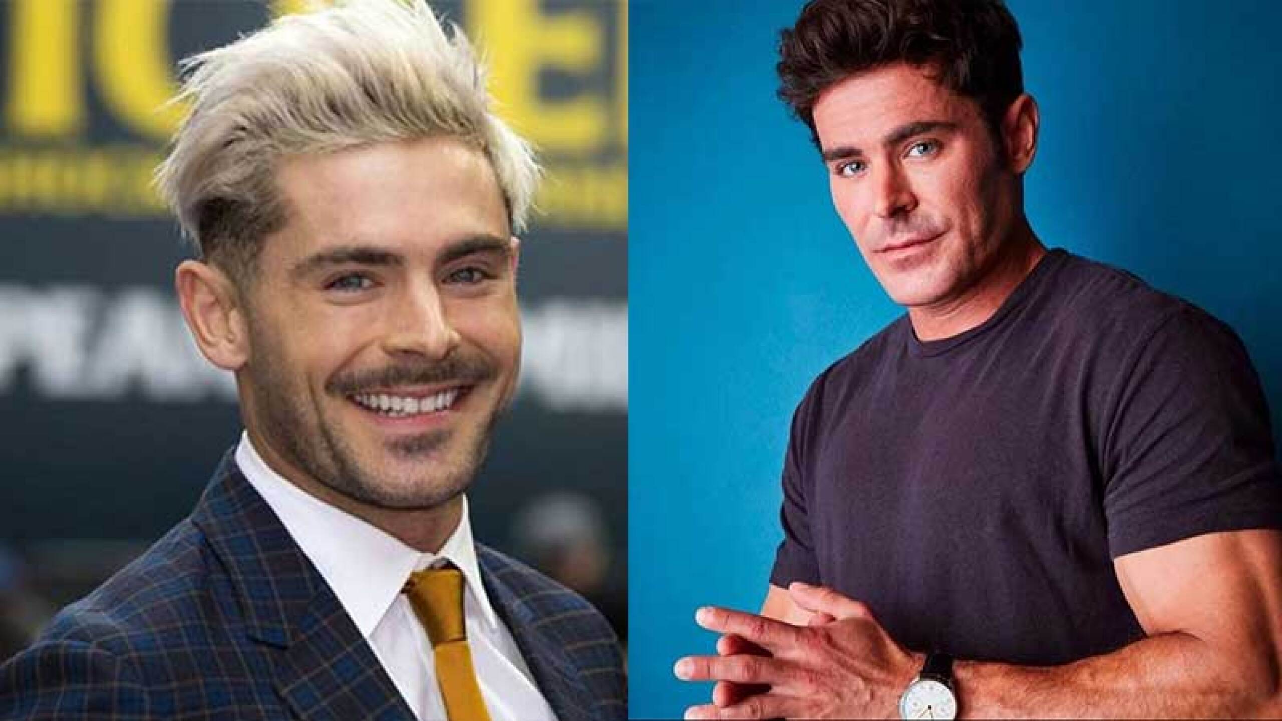 Así ha ncambiado físicamente Zac Efron