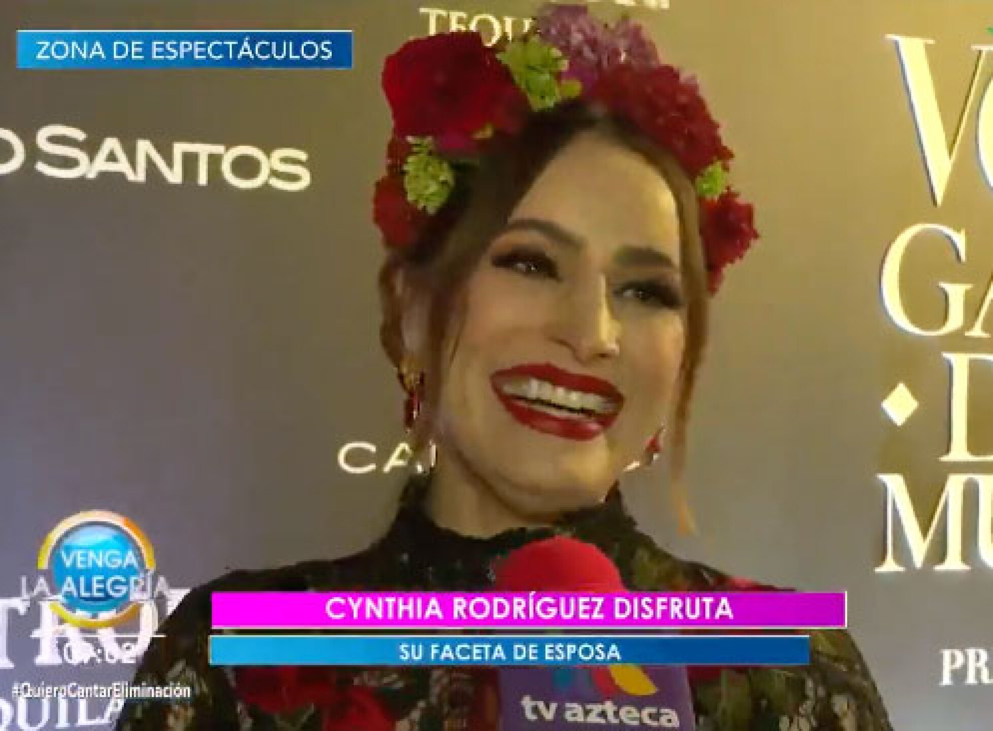 Cynthia Rodríguez está plena en su vida de casada con Carlos Rivera
