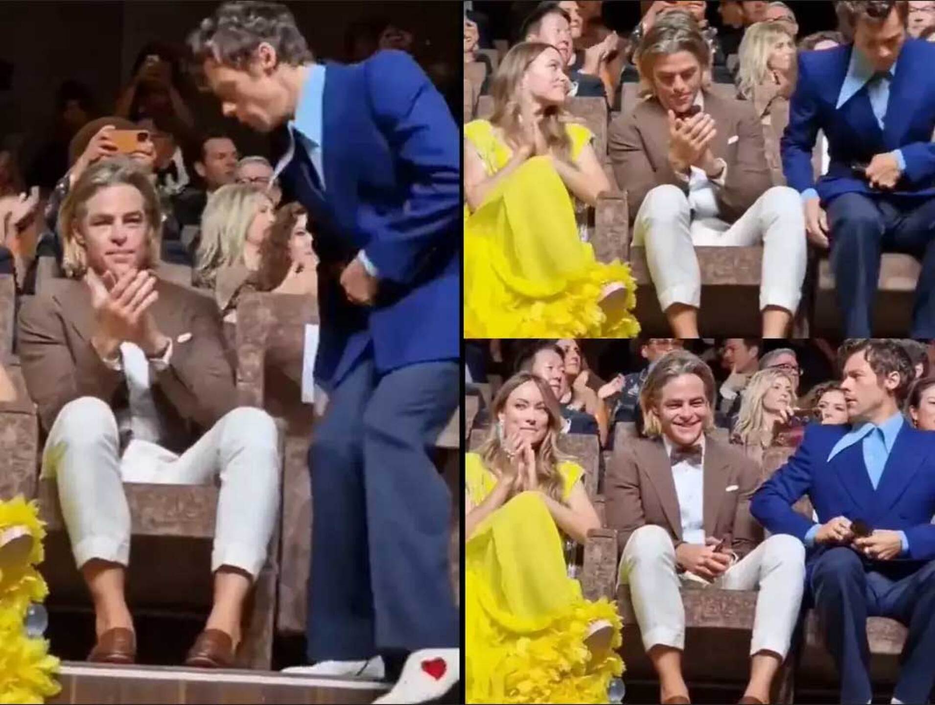 Harry Styles y Chris Pine sorprenden a internautas