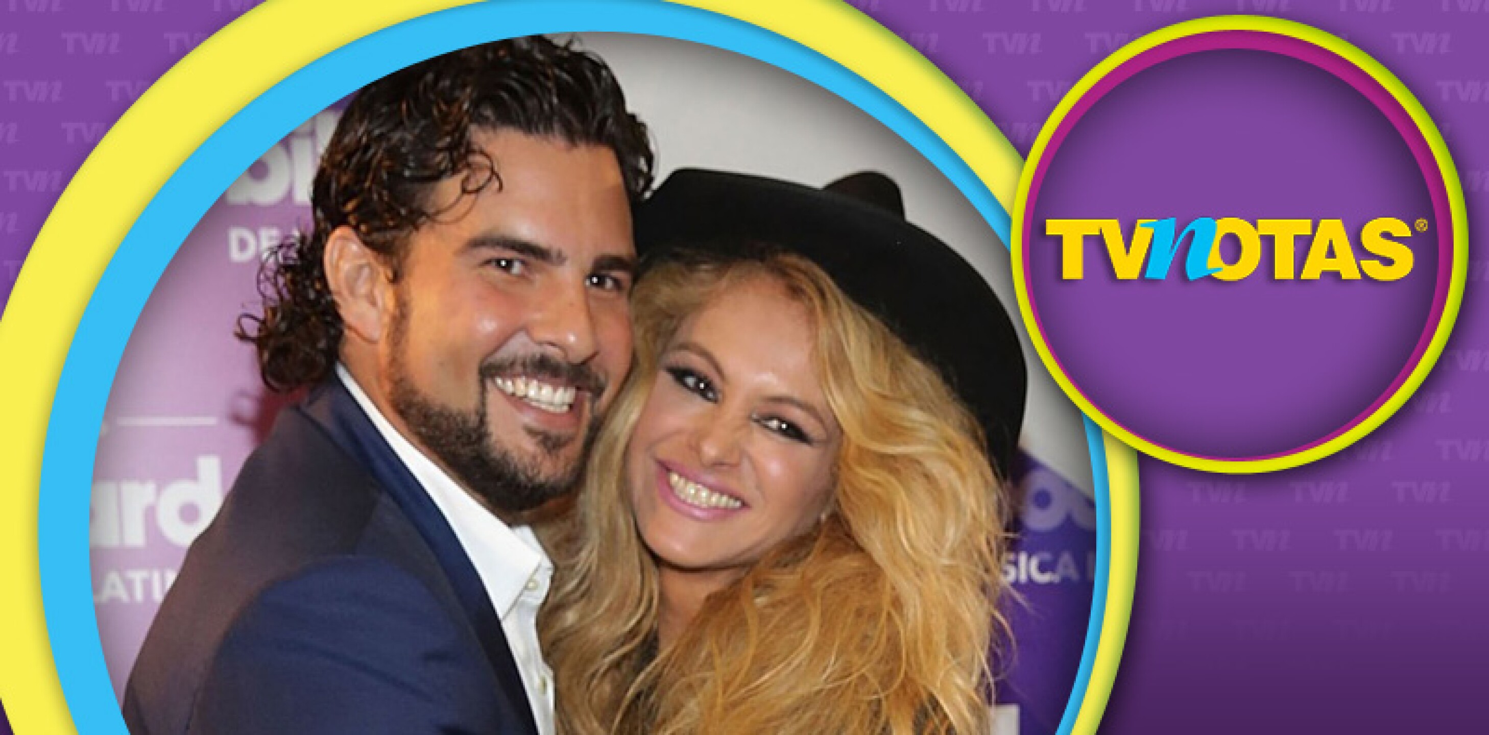 Jerry Bazúa y Paulina Rubio w