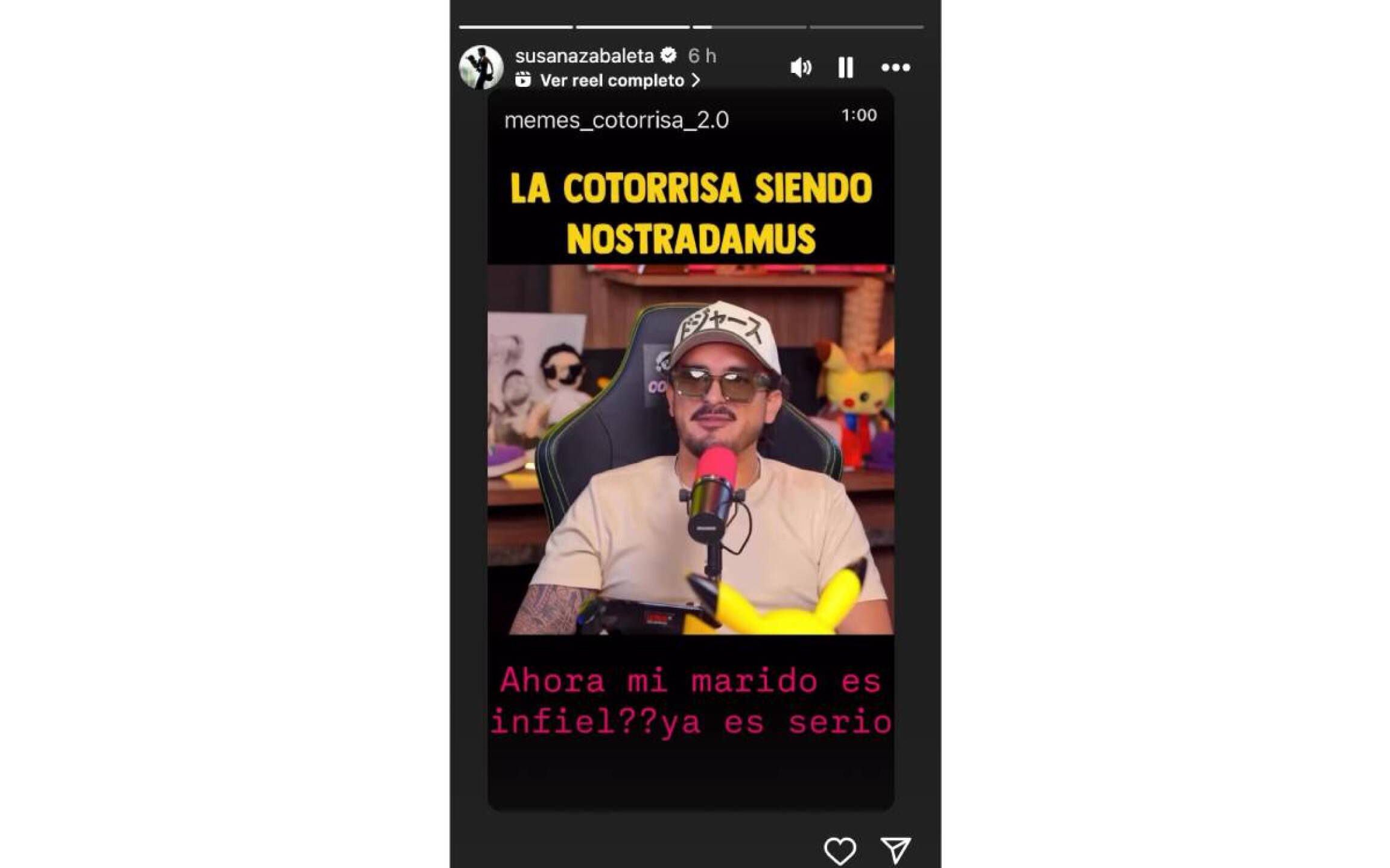 Mensaje de Susana Zabaleta