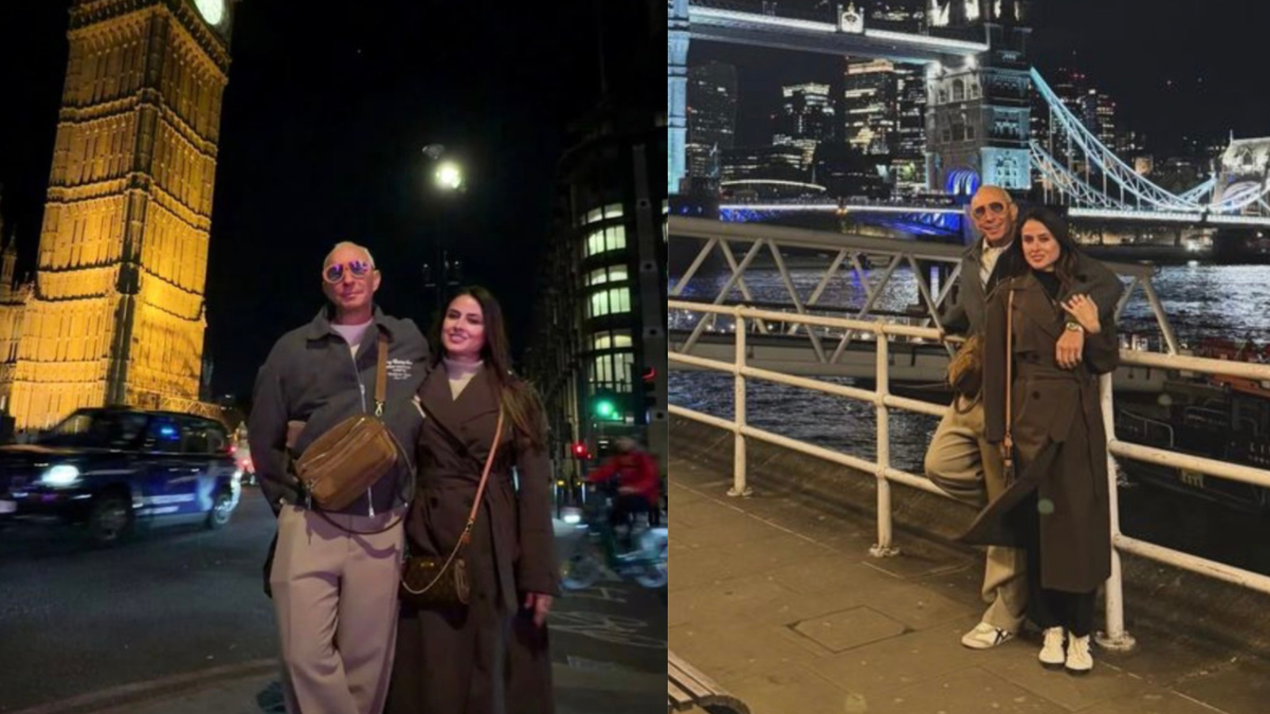 Geraldine Zárate comparte fotografías del viaje de Londres al lado de su novio Erik Rubín.