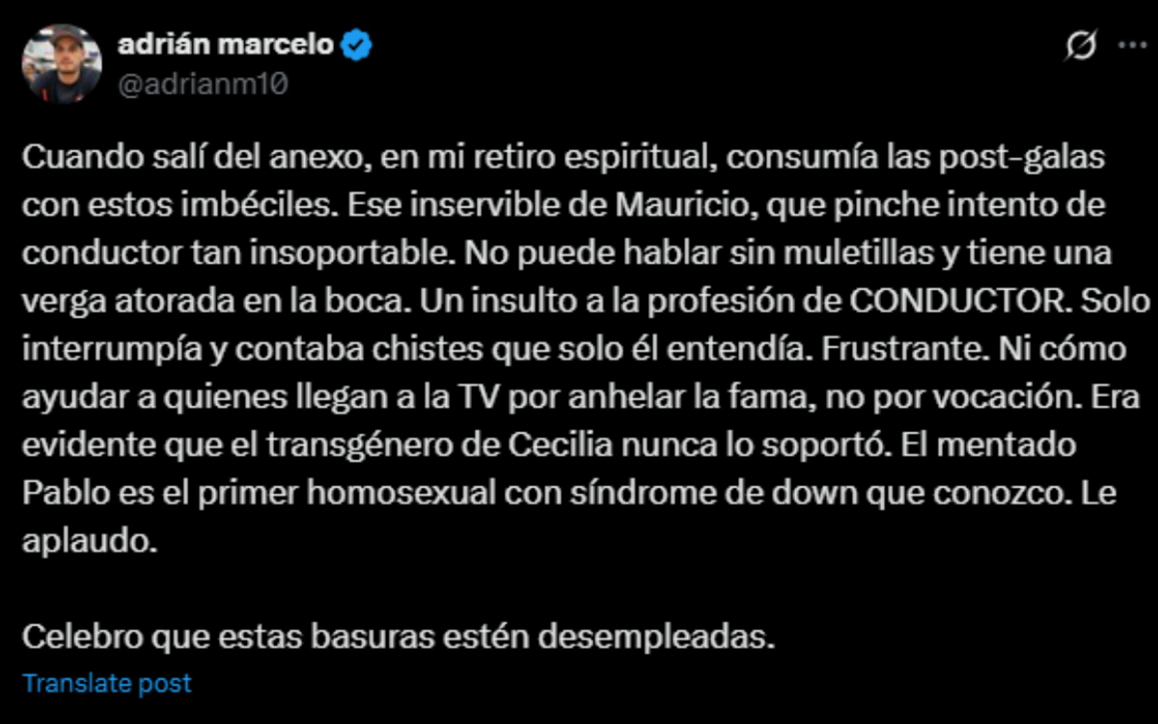 Mau Garza y Adrián Marcelo