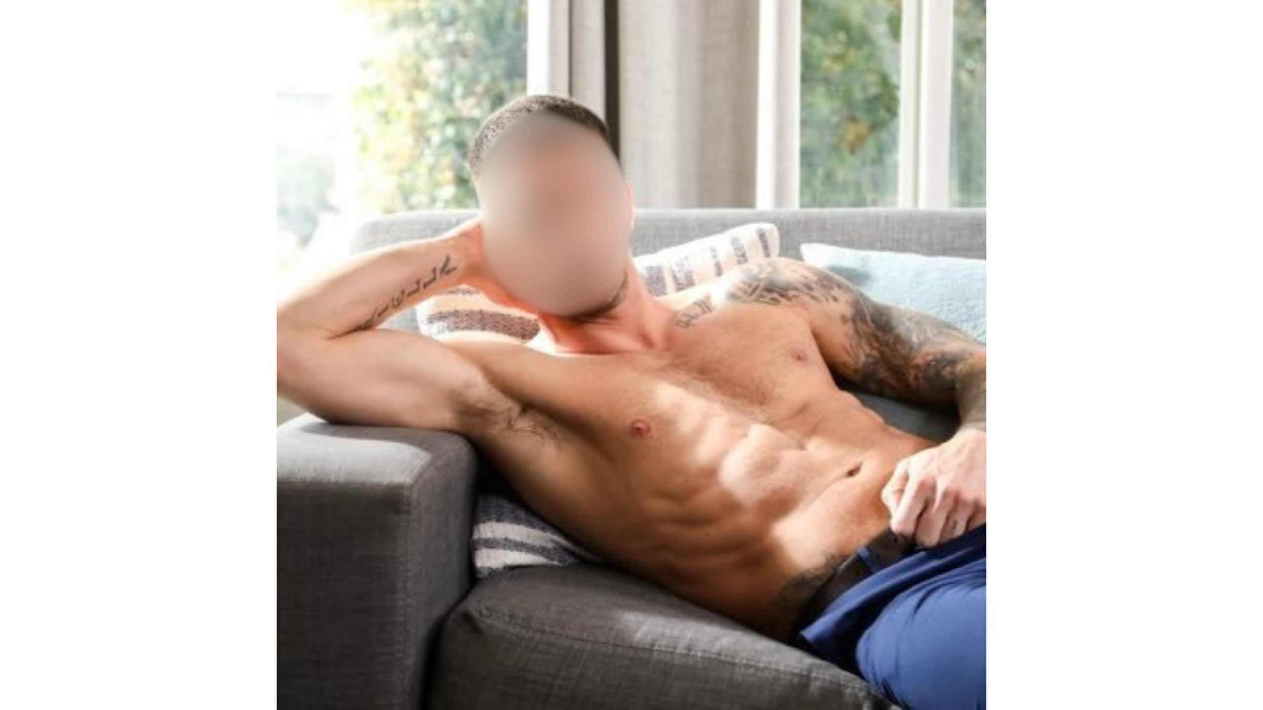 El actor LGBT de contenido exclusivo fue atacado en el rostro y revelaron su estado de salud.