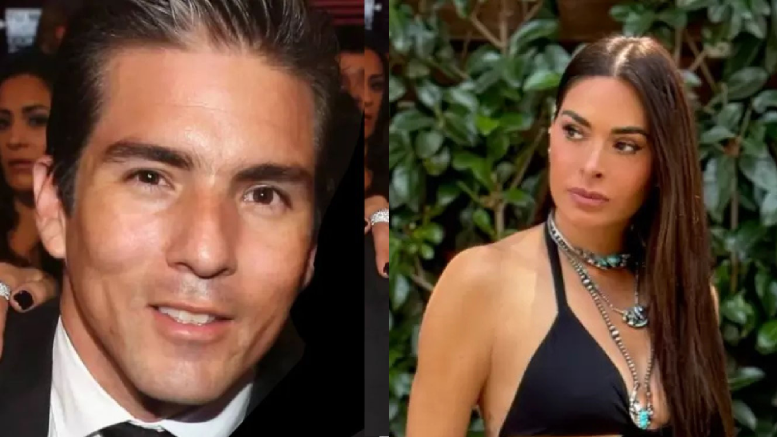 Galilea Montijo y su exesposo Fernando Reina
