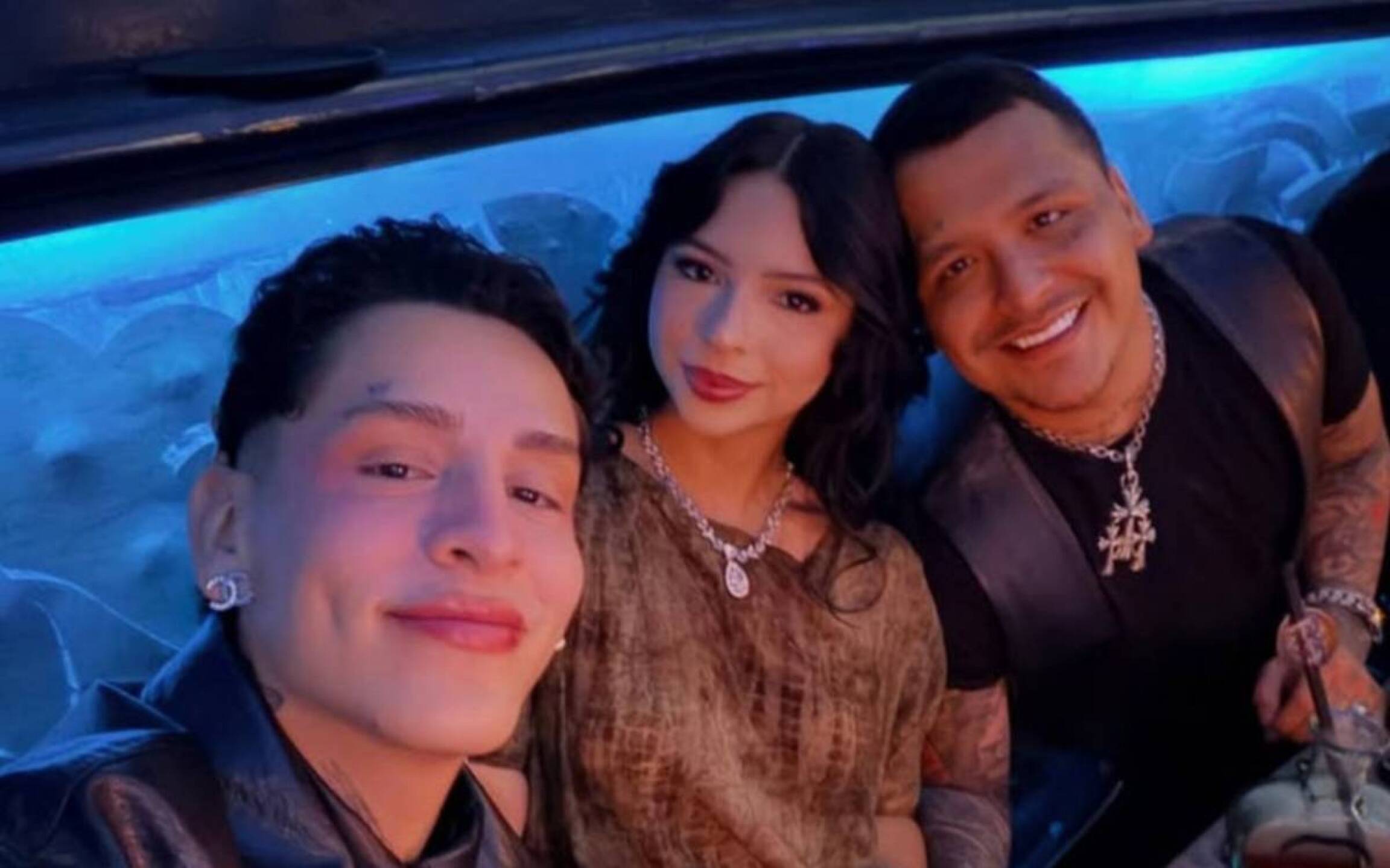 Kunno, Ángela Aguilar y Nodal