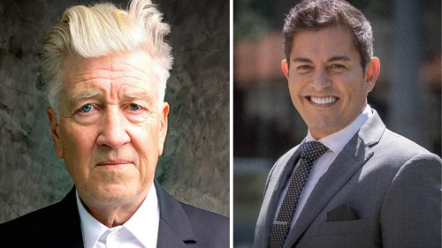 David Lynch y Ernesto Laguardia
