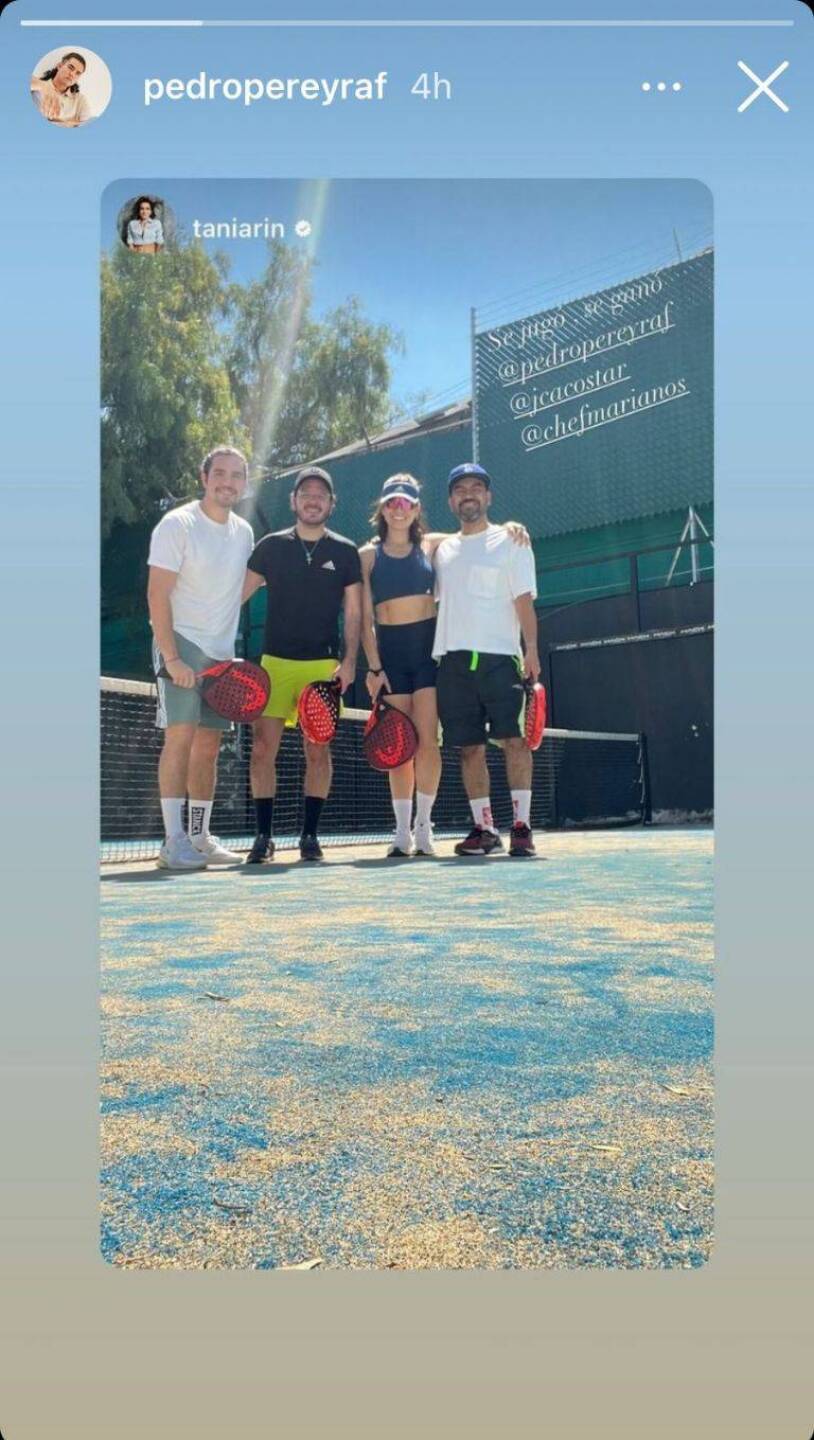 Tania Rincón y Pedro Pereira