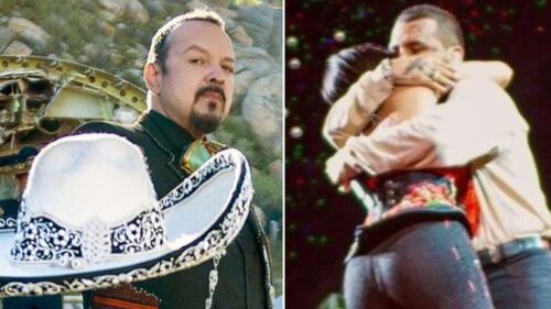 Pepe Aguilar, Ángela Aguilar y Nodal