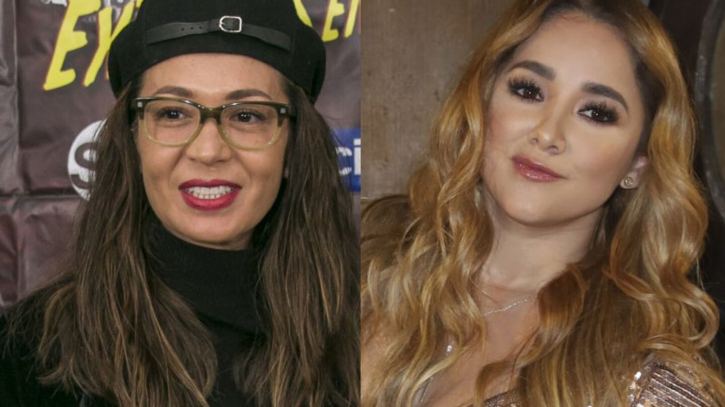 Yolanda Andrade felicita a Sherlyn en su cumpleaños con un beso de piquito