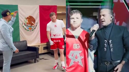 Canelo Álvarez le gana a Golovkin