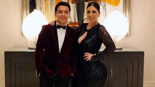 Cristy Nodal asistió al concierto de Diego El Cigala en Guadalajara.