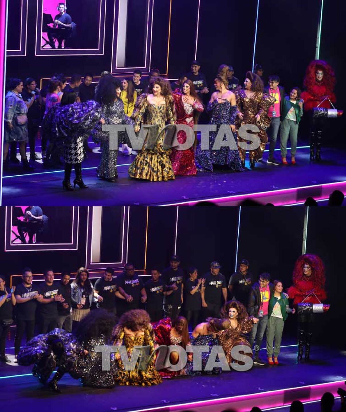 Las JNS develaron la placa por las 50 representaciones de Mentidrags