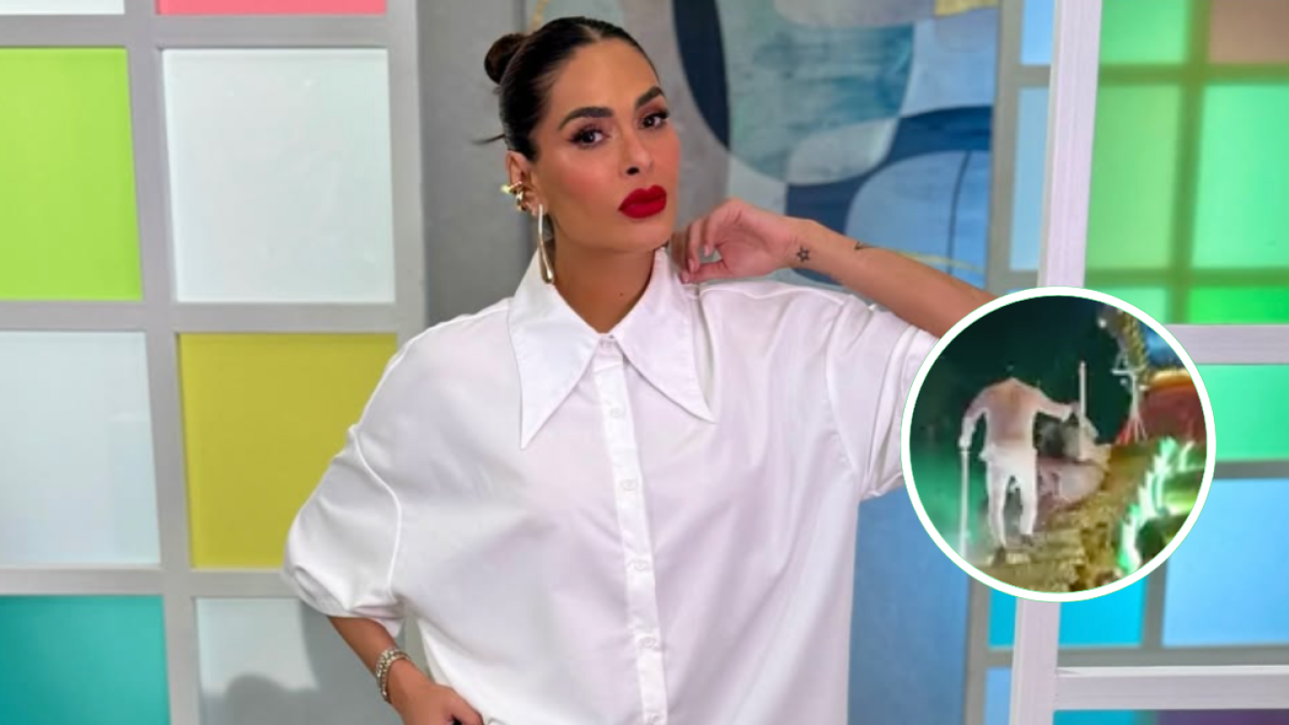 Galilea Montijo cae de carro alegórico en Carnaval de Mazatlán
