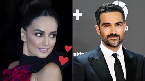 Ana de la Reguera y Alfonso Herrera, enamorados