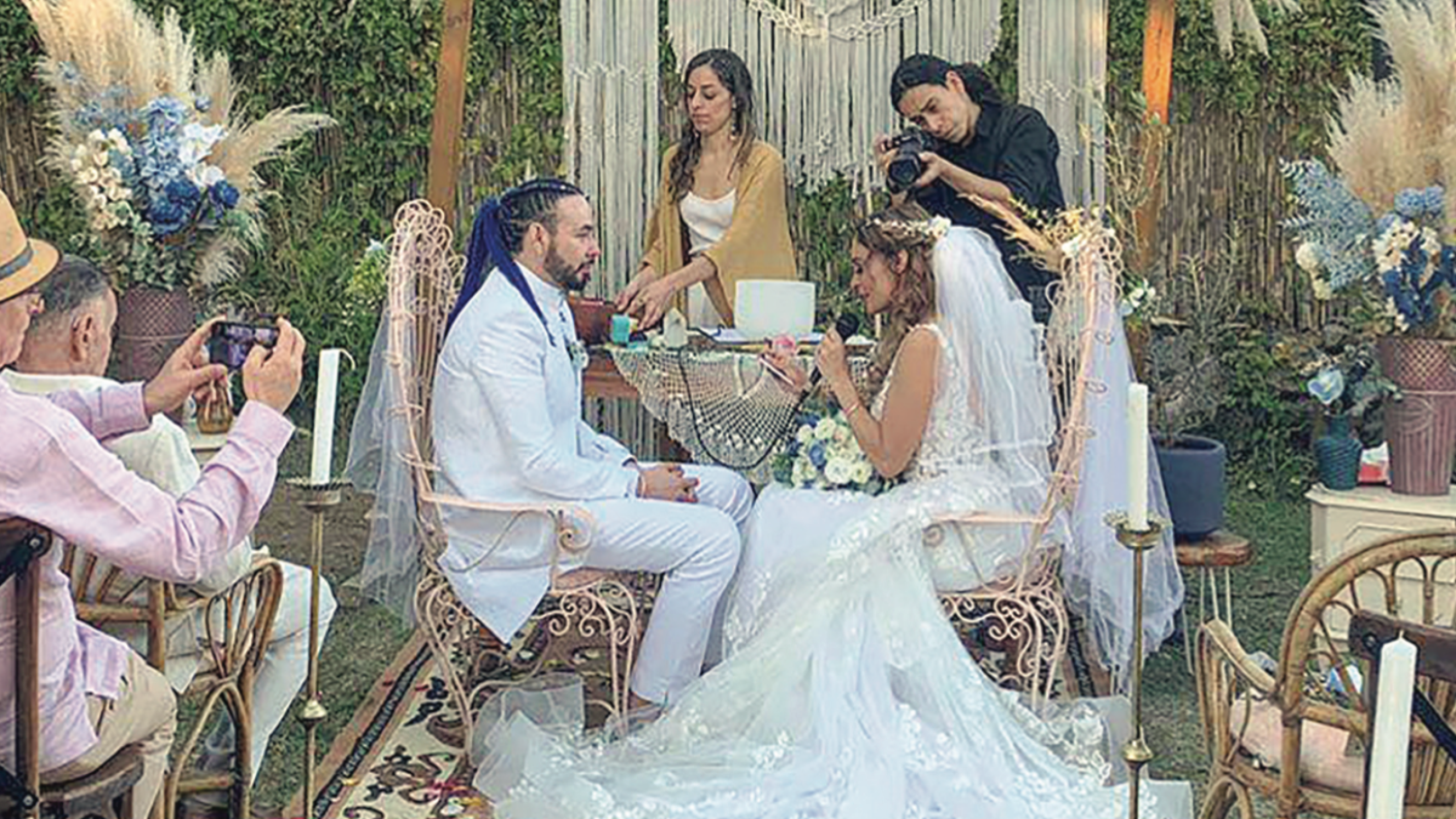 Alma Cero y su esposo Enrique Orozco