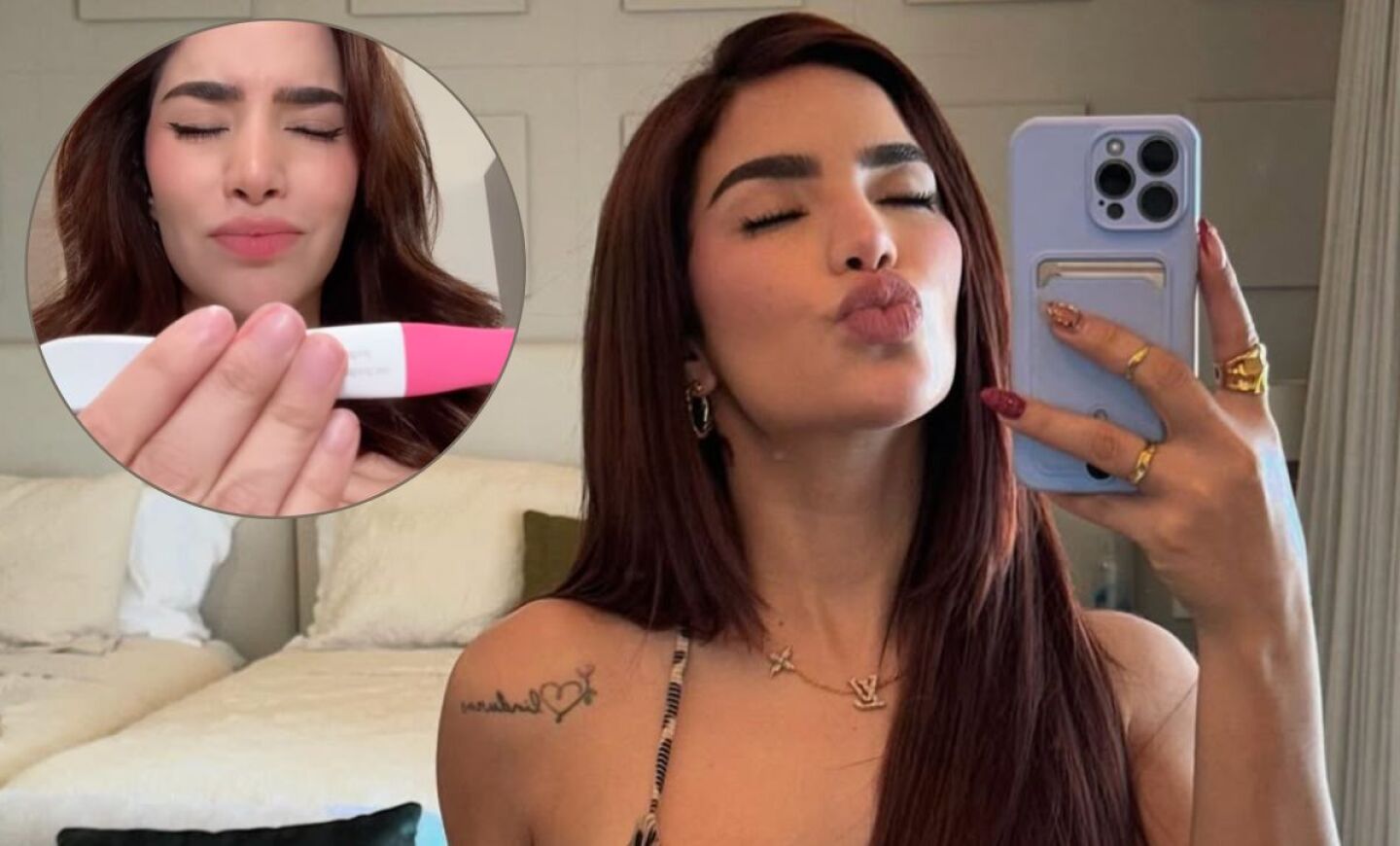 La influencer y cantante ya es mamá de dos pequeños, fruto de su relación con Juan de Dios Pantoja.