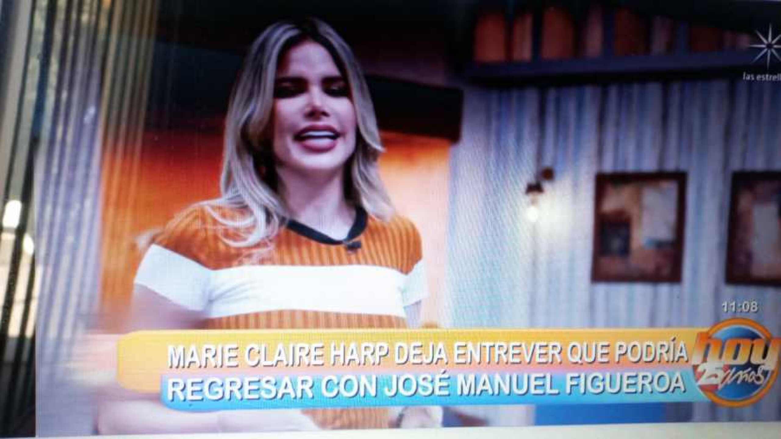 Marie Claire Harp podría regresar con José Manuel Figueroa