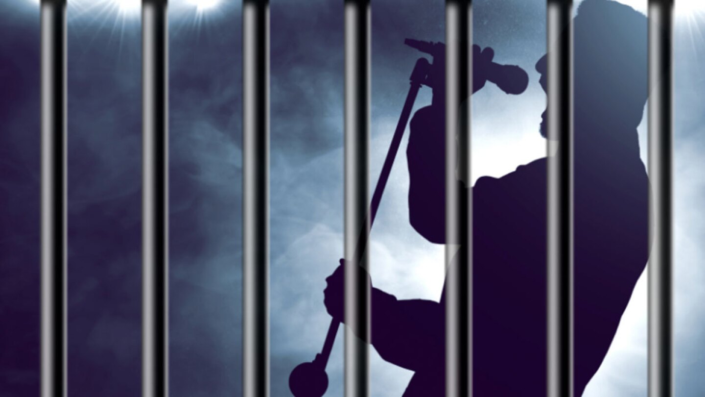 Cantante en la cárcel