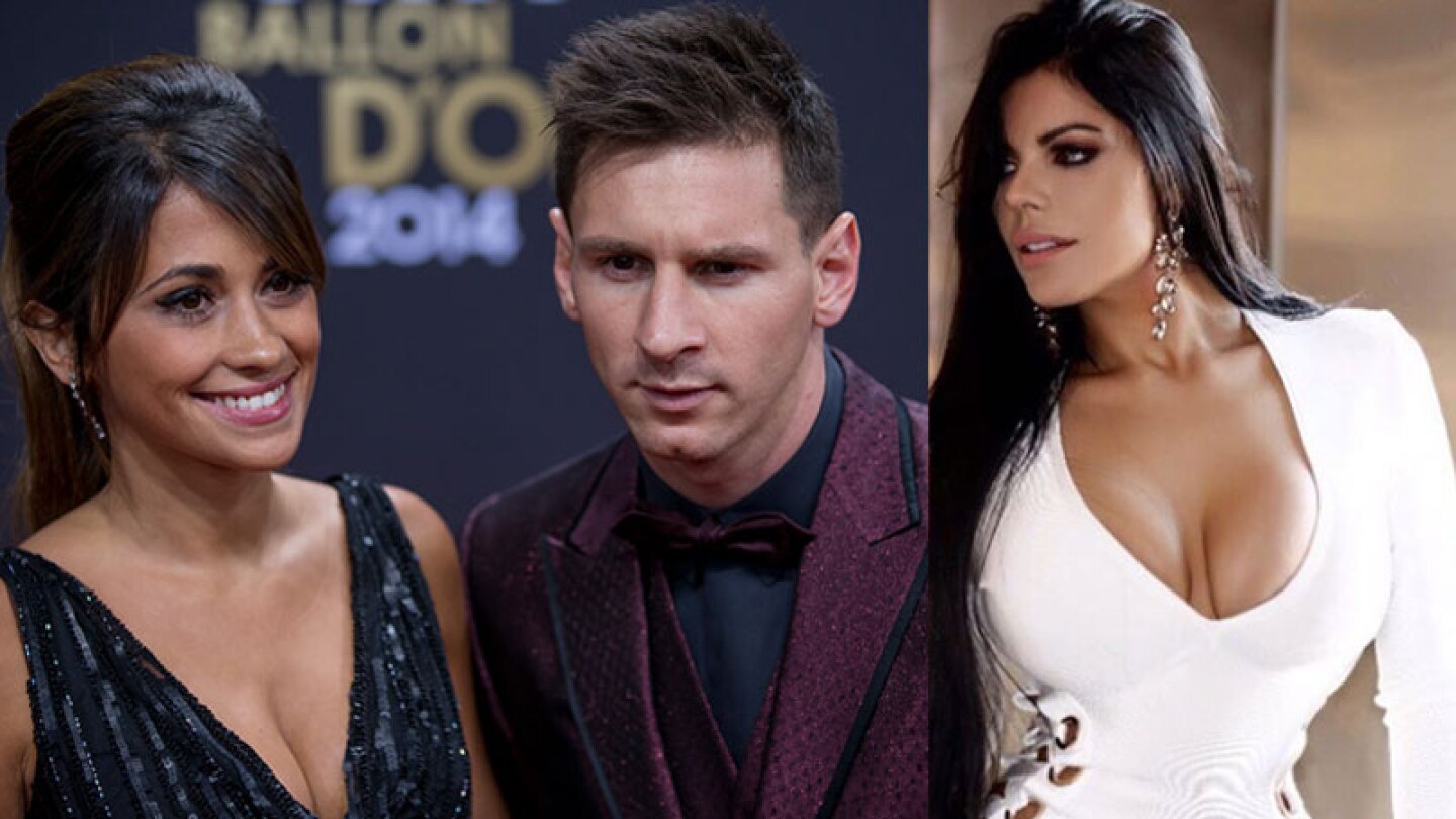 Suzy Cortez sigue restregándosele a Messi 