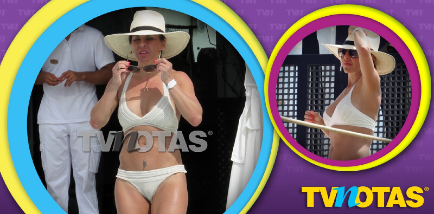 Kate del Castillo lució espectacular cuerpazo en Marbella.