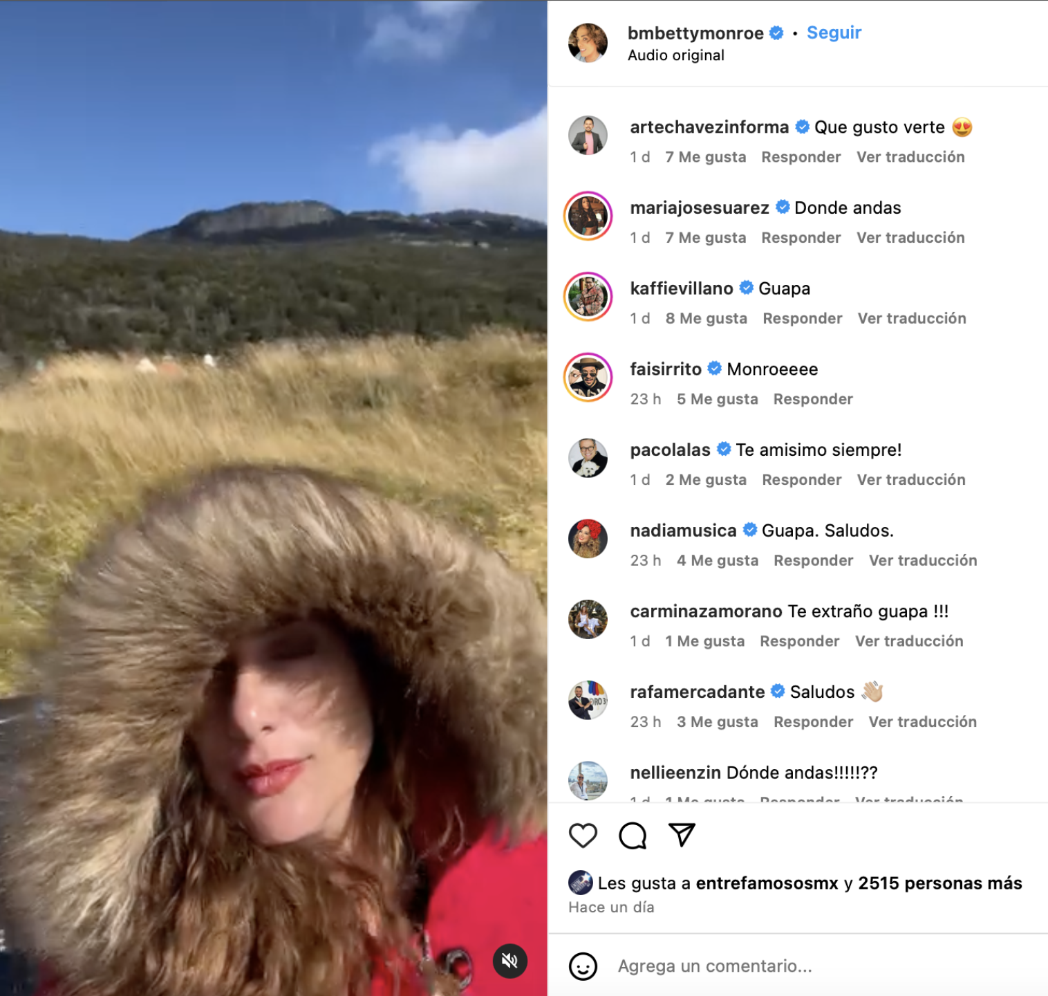 Betty Monroe regresa a las redes