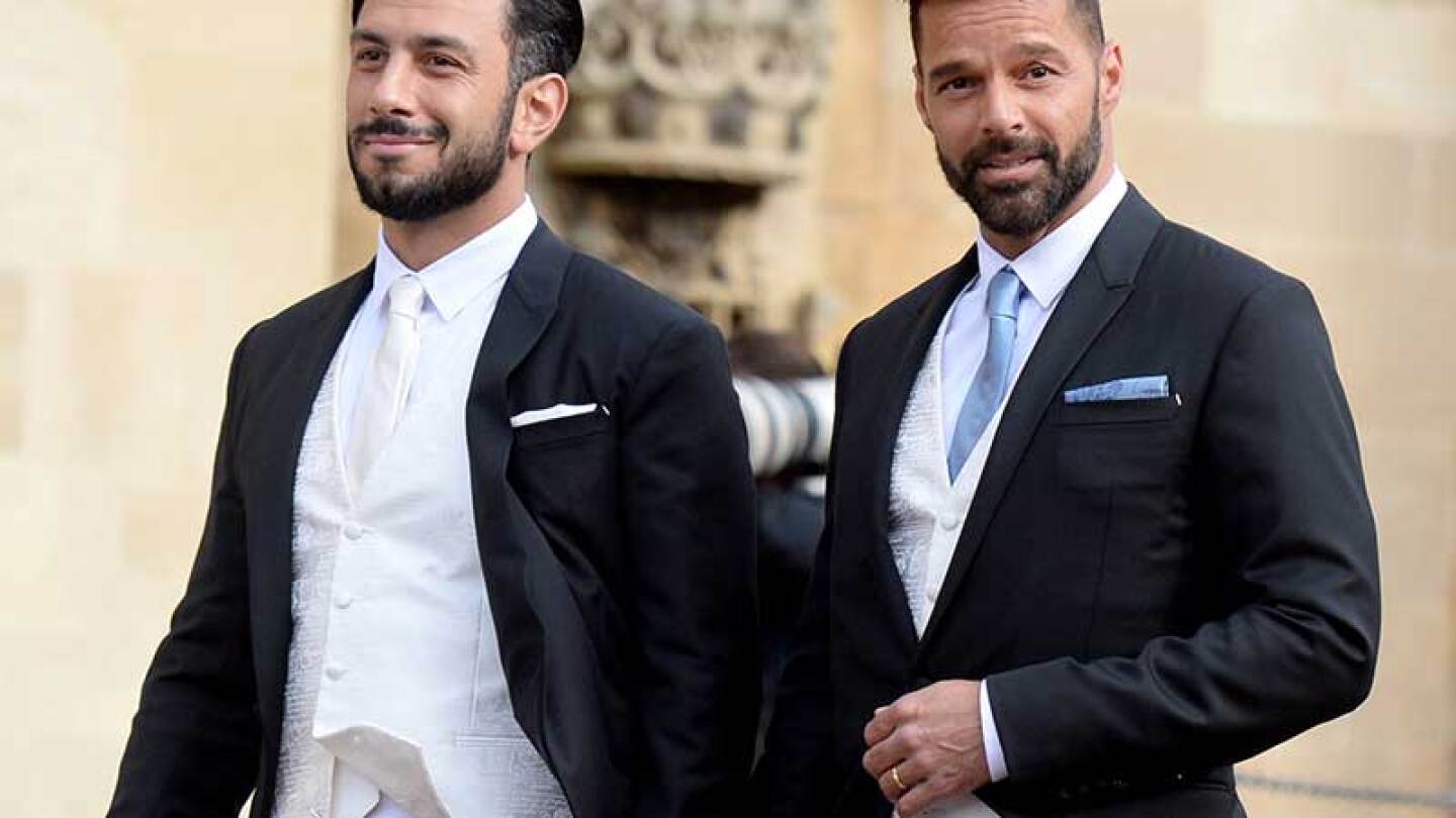 Ricky Martin subió una foto en la que Jwan Yosef solo usa una toalla que tapa su miembro.