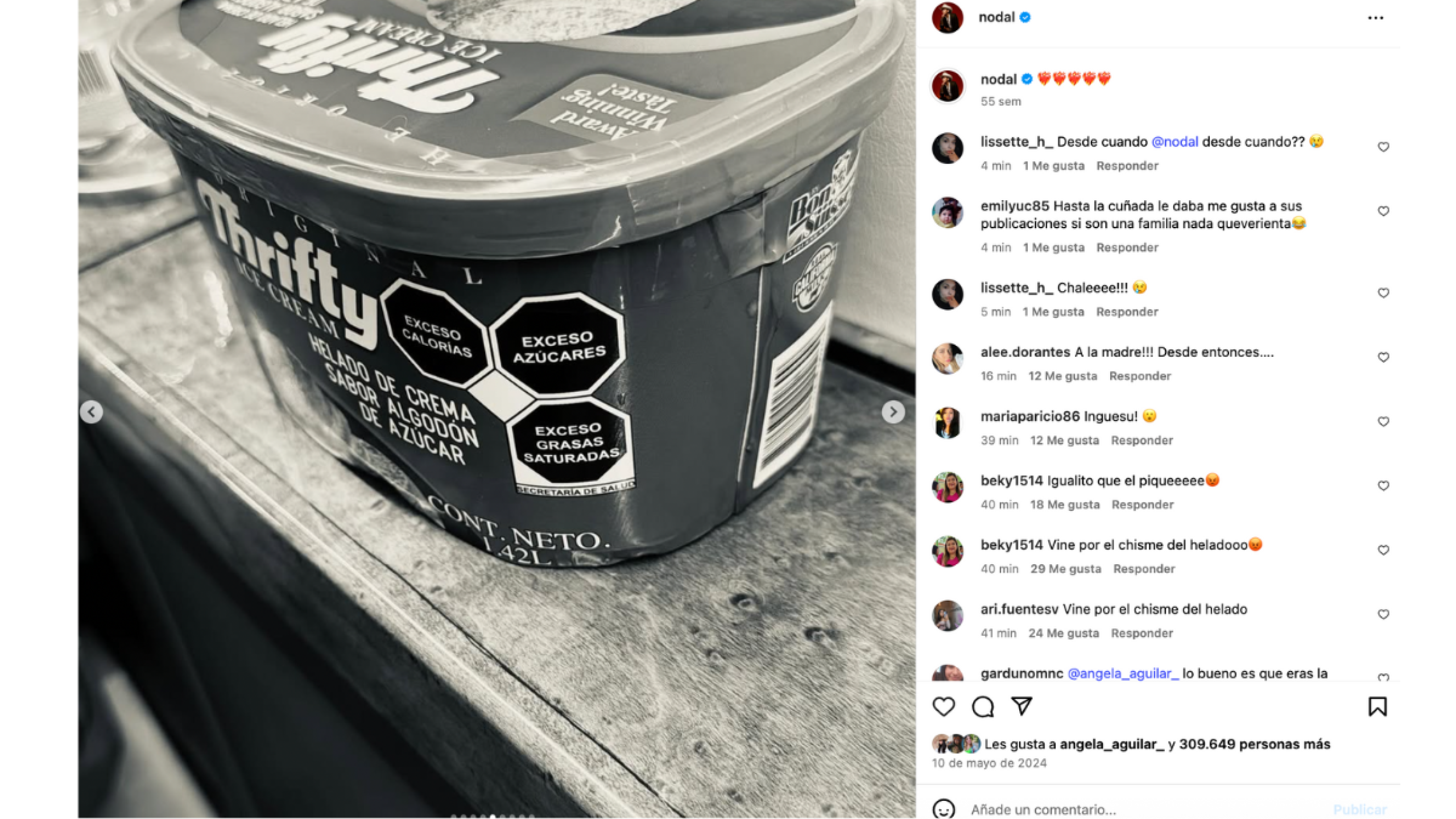 Ángela Aguilar habría confirmado infidelidad de Nodal a Cazzu