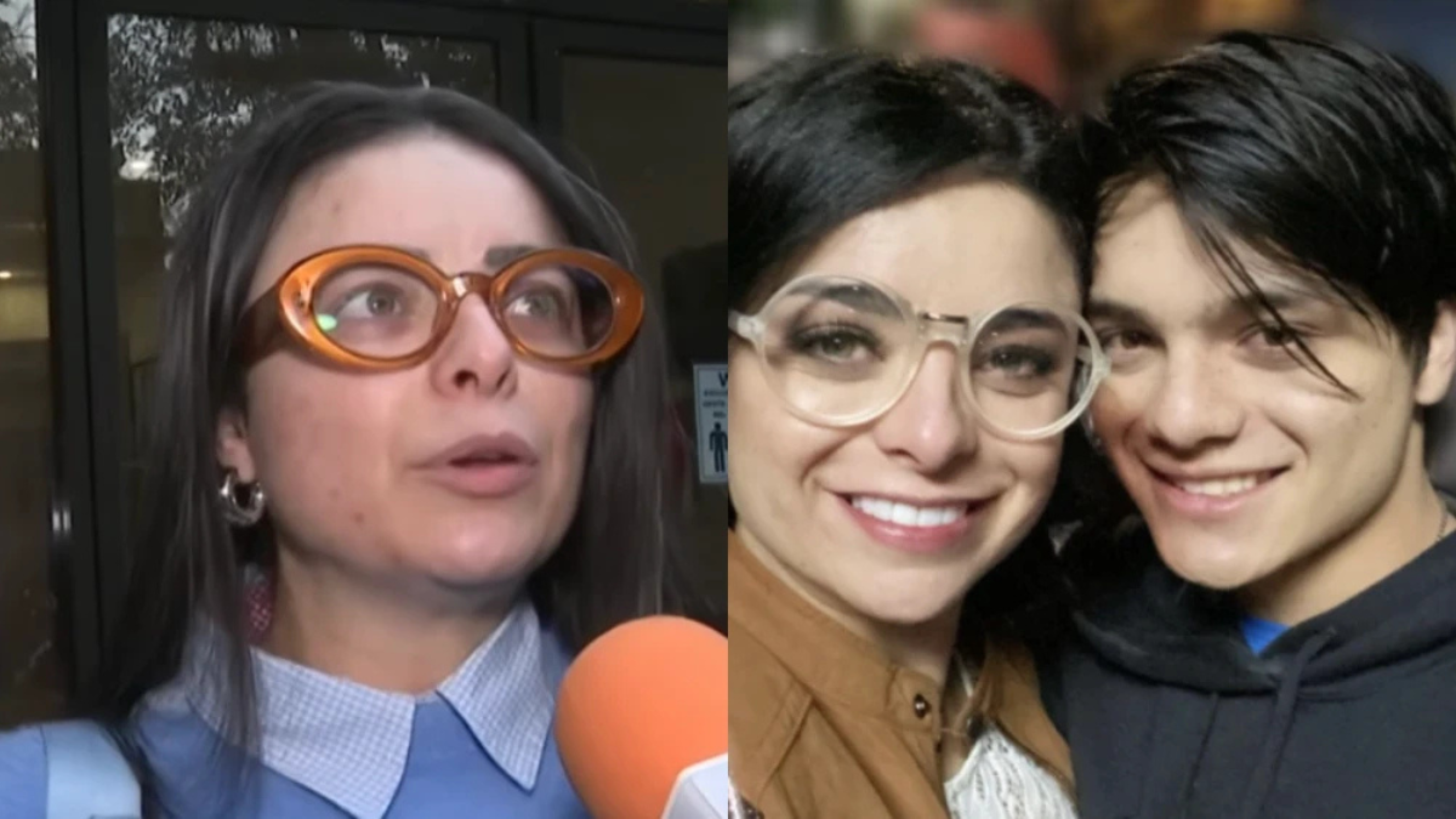 Omar Isfel defendió a su mamá, Violeta Isfel, d