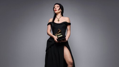 Lady Gaga Grammy 2025 video borracha