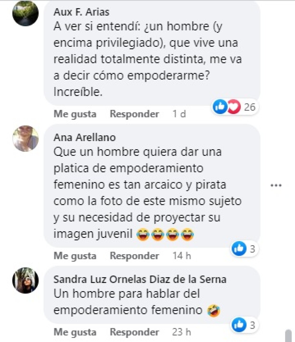 Tunden a Raúl Araiza por dar conferencia sobre el empoderamiento femenino