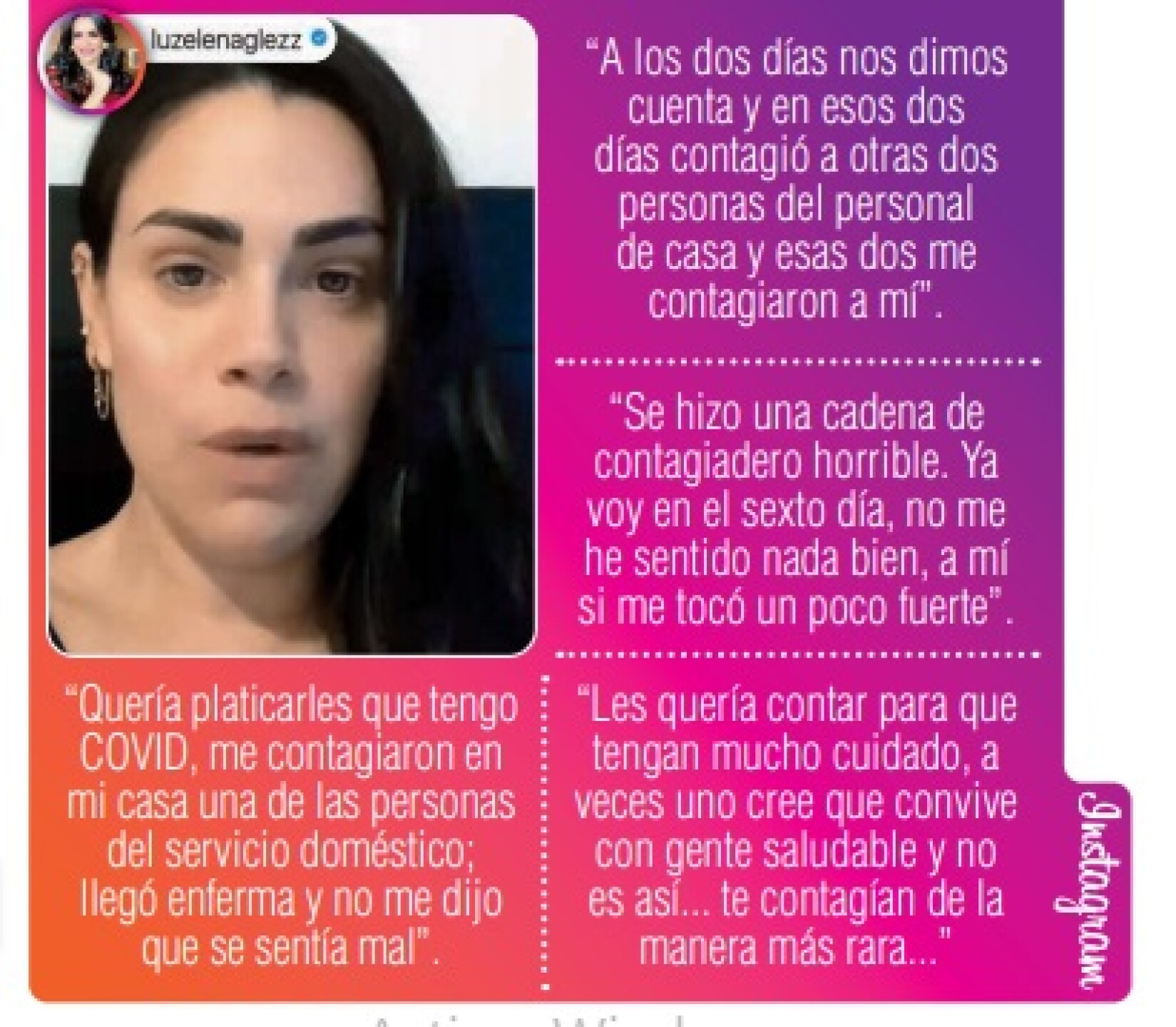 luz elena gonzlaes covid tvnotas