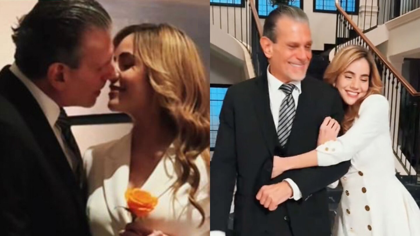 Luis y Mar juntos en el final de las hijas de la señora garcía