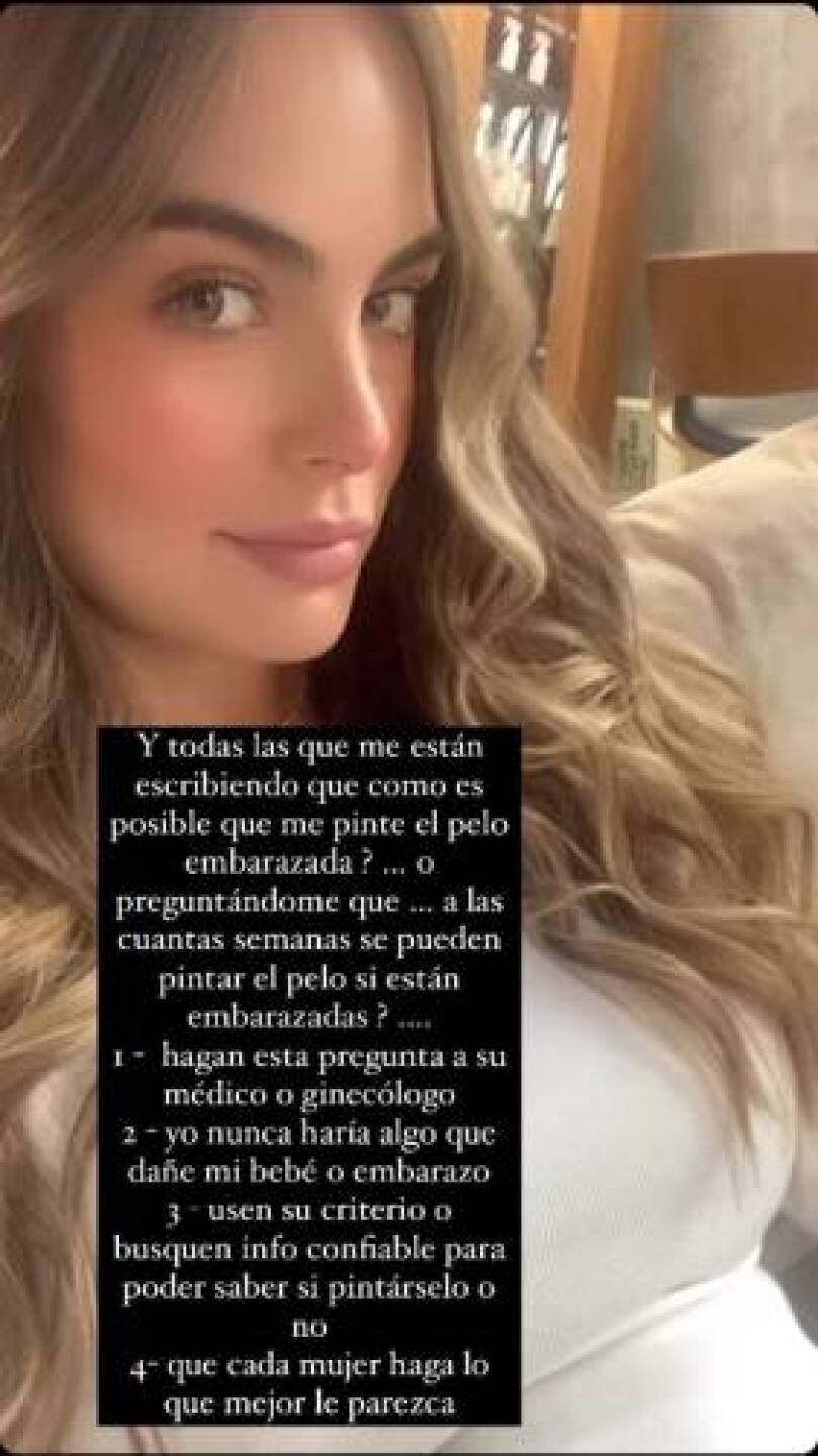Ximena Navarrete mensaje