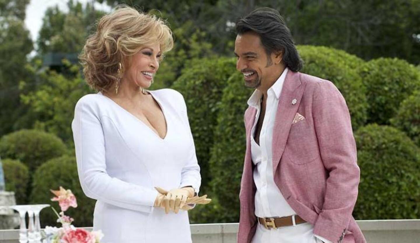 Raquel Welch actuó con Eugenio Derbez
