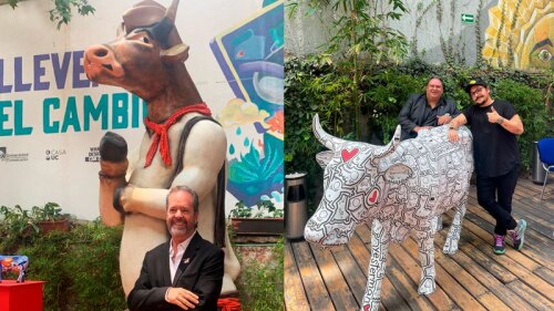 Cow Parade 2023, exposición en Reforma