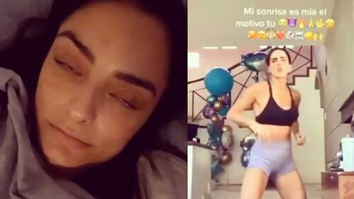 La actriz hizo un divertido Tik Tok