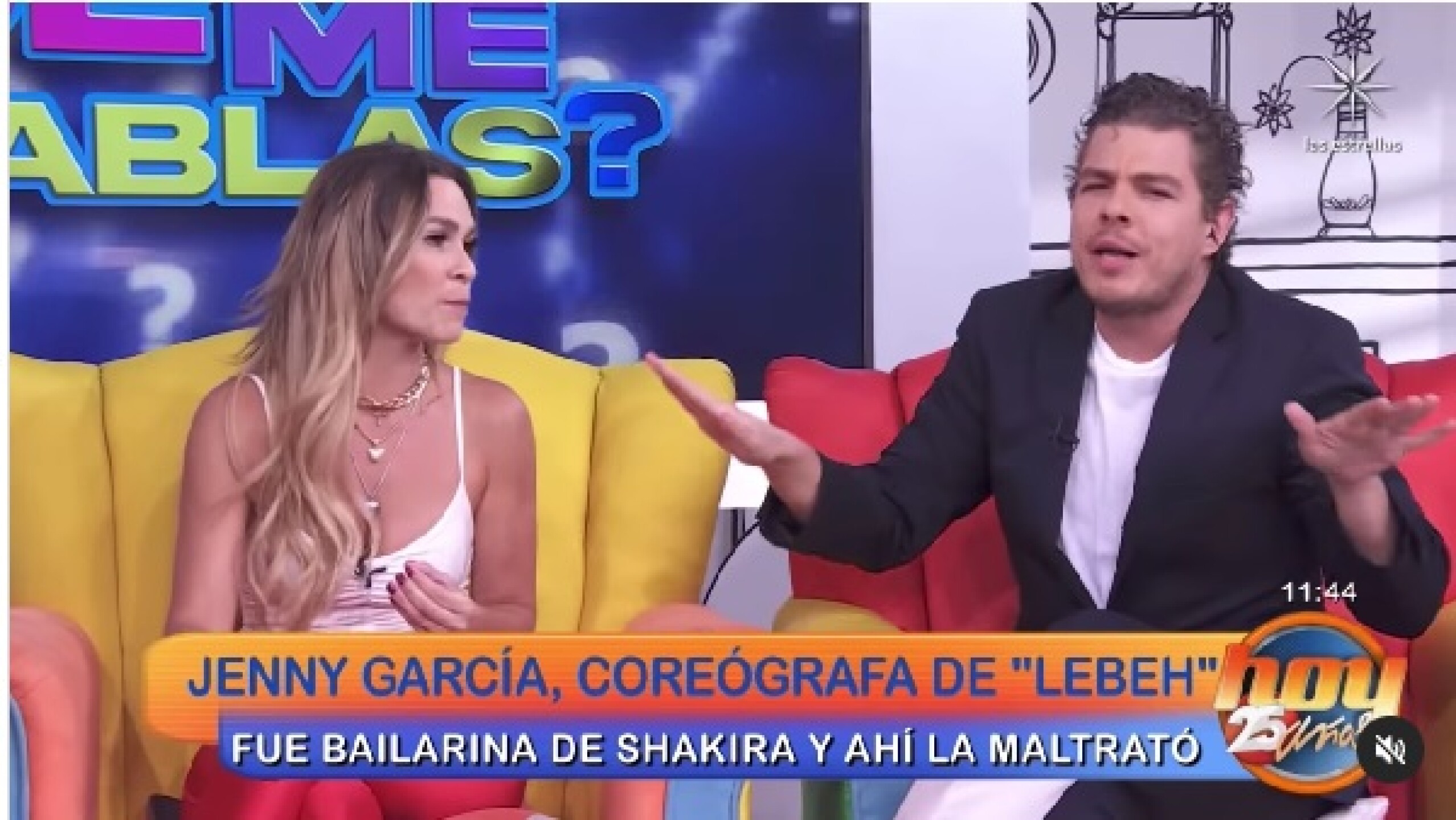exbailaria de Shakira en el programa Hoy