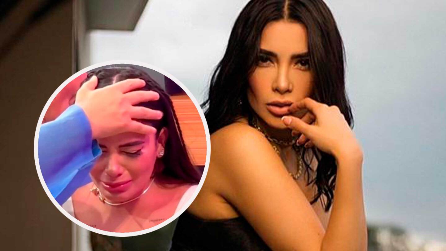 Dania Méndez se sometió a una terapia de sanación en pleno programa en vivo