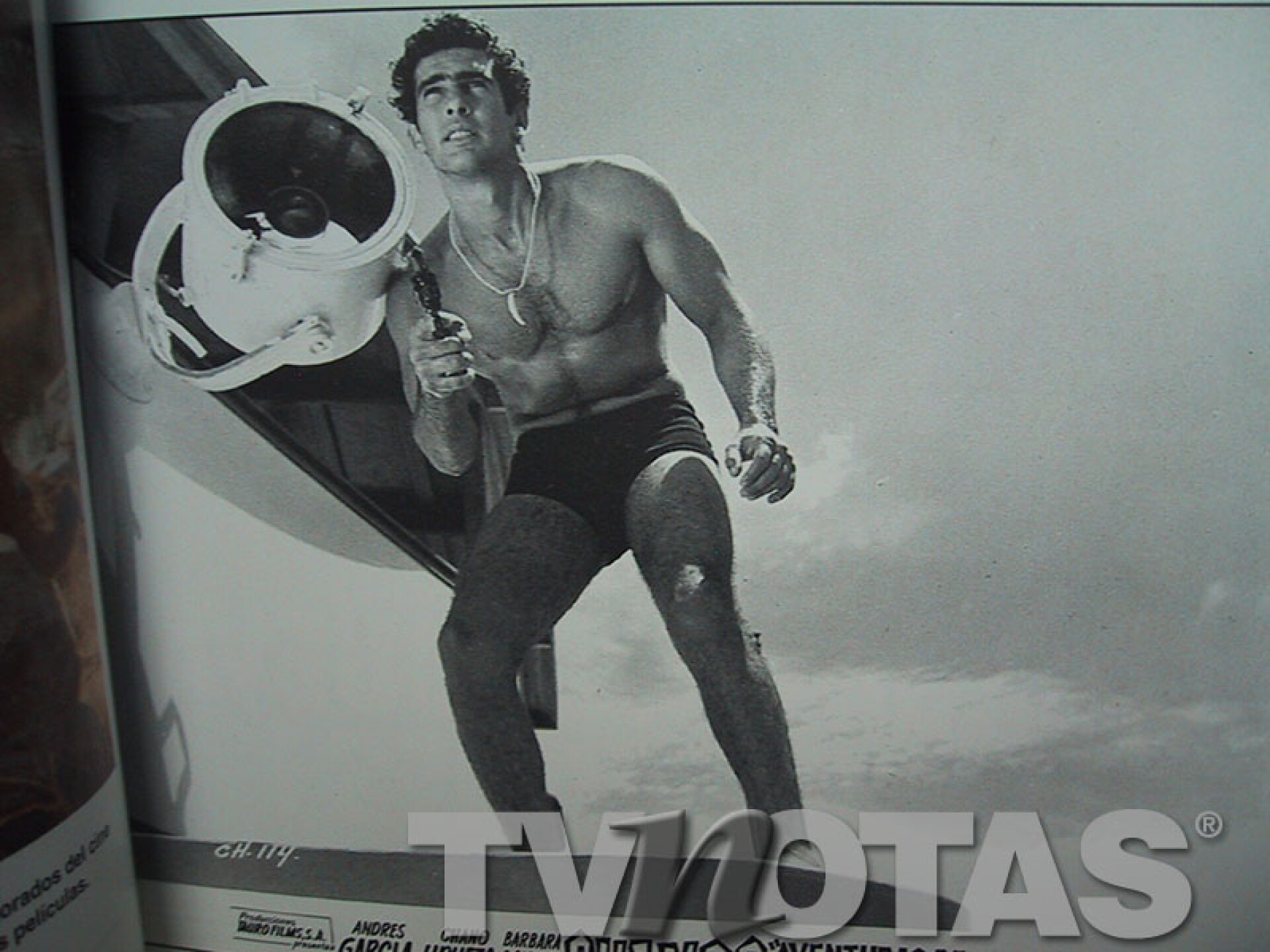 Chanoc fue su primer película. Tenía 25 años de edad.