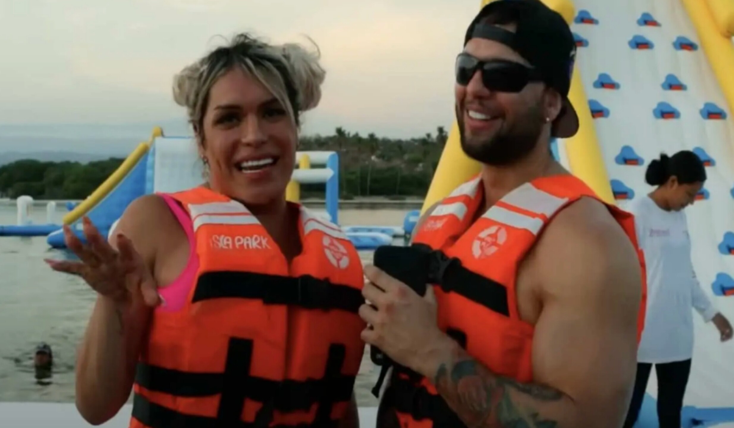 Marlon Colmenarez y Wendy Guevara