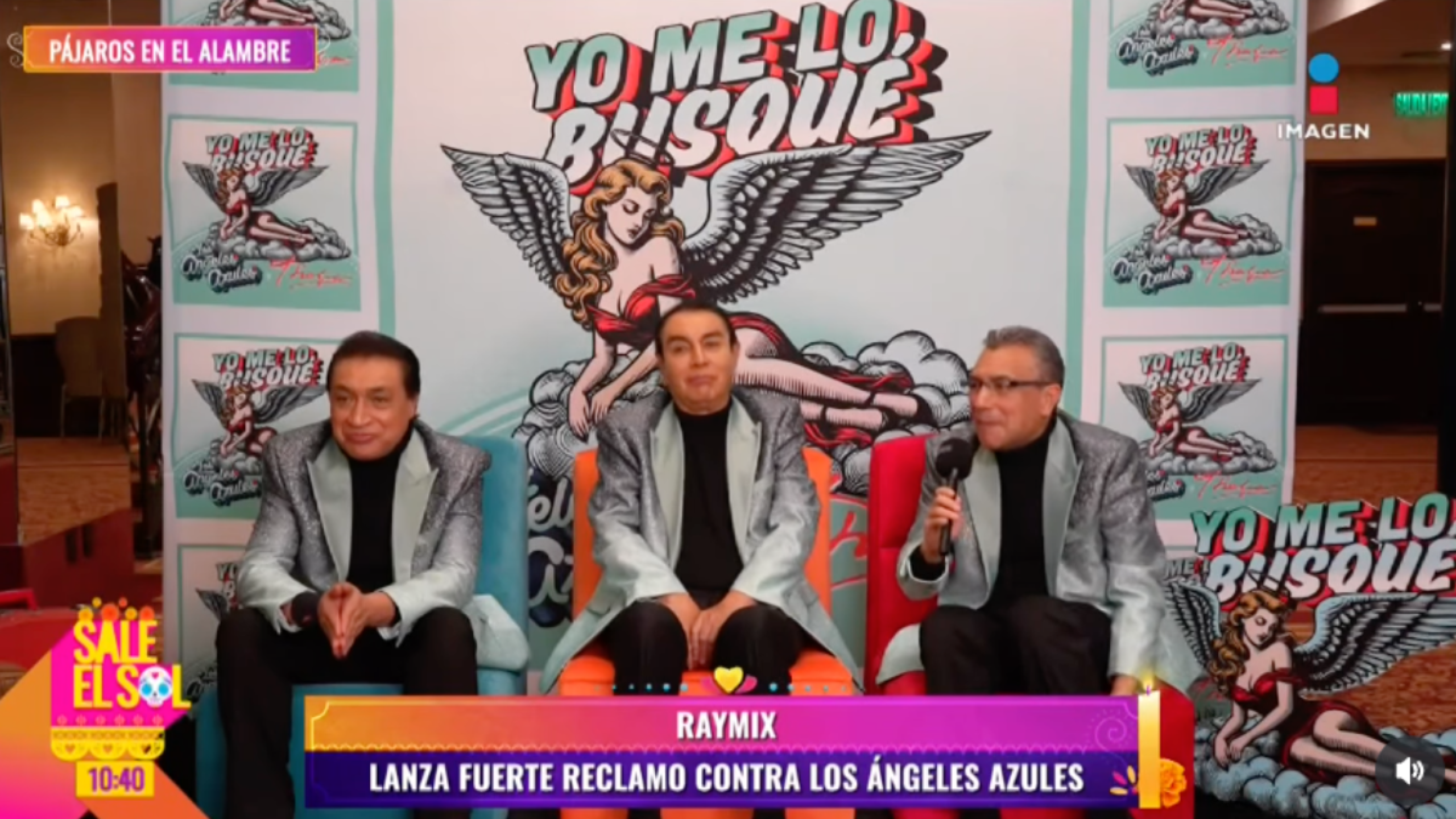 ¿Los Ángeles Azules groseros con Raymix?