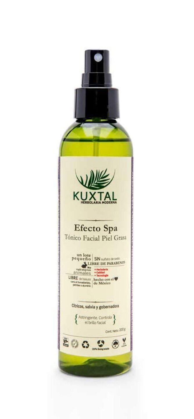 Así luce el tónico de piel grasa.