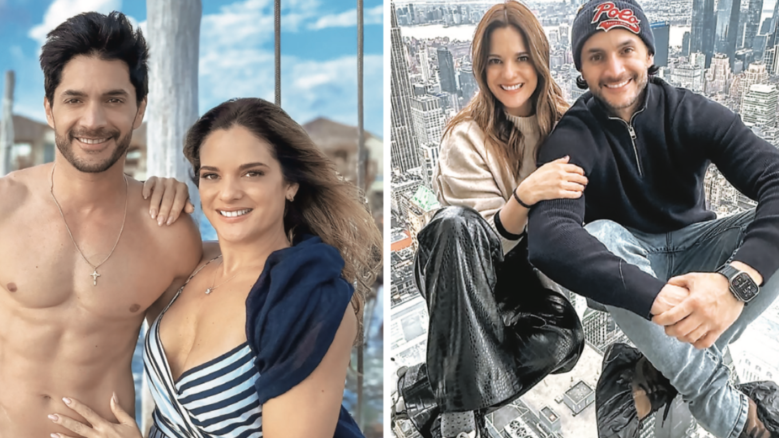 Daniel Elbittar y Sabrina Seara