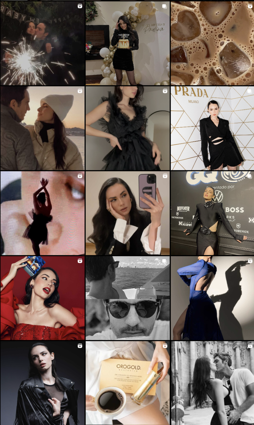 Paulina aún conserva las fotos