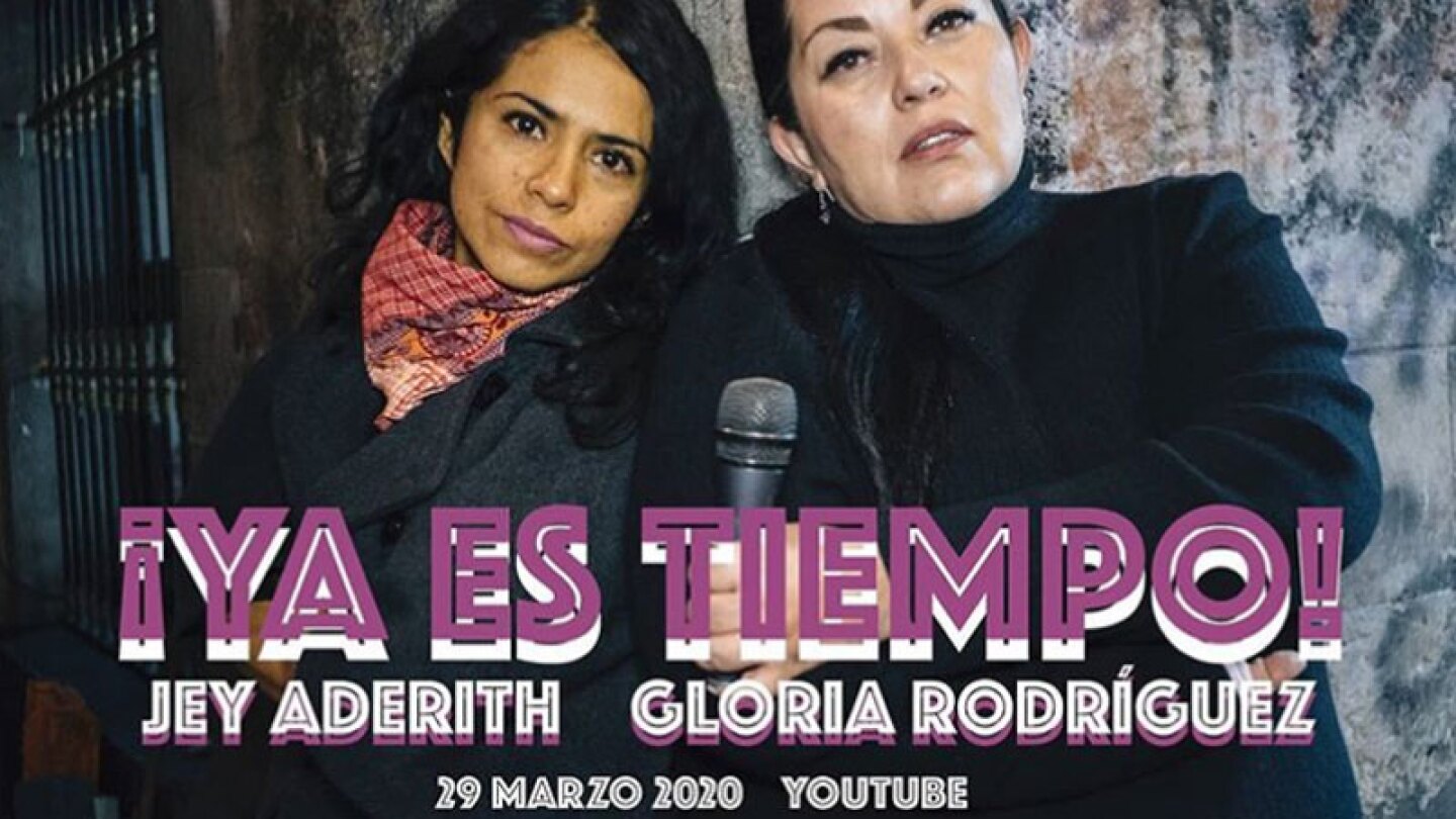 Las standuperas Gloria Rodríguez y Jey Aderith lanzan ¡Ya es tiempo!